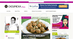 Desktop Screenshot of choumicha.ma